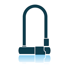 Image showing Bike Lock Icon