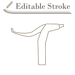 Image showing Bike HandleBar Brake Icon