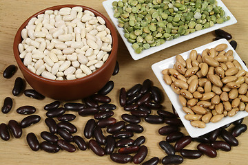 Image showing Beans and peas