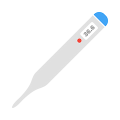 Image showing Medical Thermometer Icon