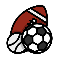 Image showing Sport Balls Icon