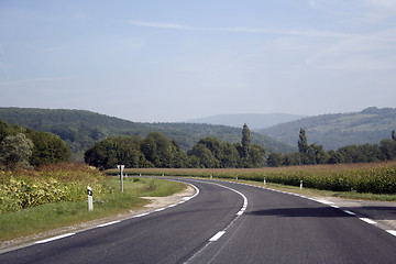 Image showing Empty street