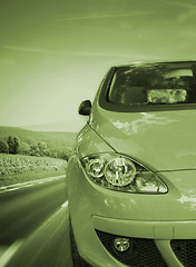 Image showing Car on the highway