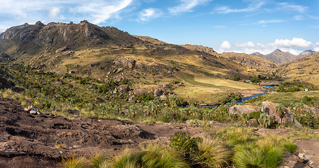 Image showing Andringitra national park,mountain landscape, Madagascar wilderness landscape