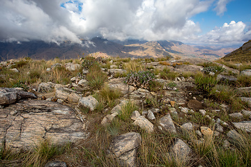 Image showing Andringitra national park,mountain landscape, Madagascar wilderness landscape