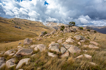 Image showing Andringitra national park,mountain landscape, Madagascar wilderness landscape