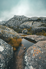 Image showing Andringitra national park,mountain landscape, Madagascar wilderness landscape