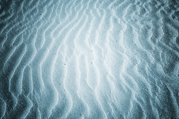 Image showing Beach with soft sand