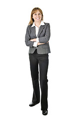 Image showing Businesswoman on white background