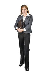 Image showing Businesswoman on white background