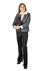 Image showing Businesswoman on white background