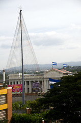 Image showing Plaza de La Republica National Christmas tree Paseo de La Prince