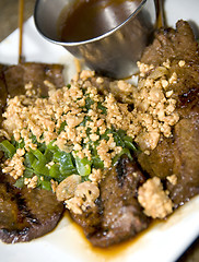 Image showing bo nuong sate Vienamese food appetizer