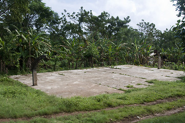 Image showing school sports field nicaragua