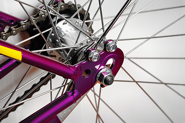 Image showing Rear bike hub.