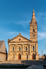 Image showing Besakana chappel, church in Royal palace complex - Rova of Antananarivo, Madagascar