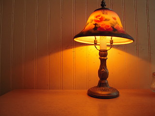 Image showing Light on table