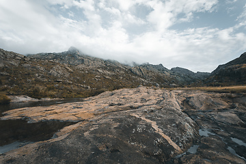 Image showing Andringitra national park,mountain landscape, Madagascar wilderness landscape