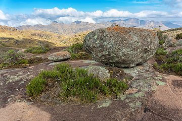 Image showing Andringitra national park,mountain landscape, Madagascar wilderness landscape