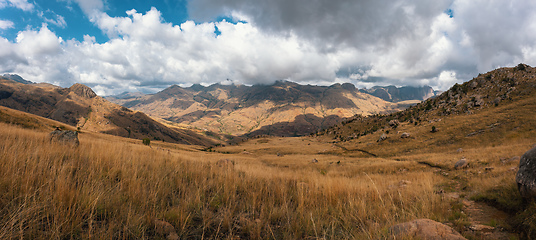 Image showing Andringitra national park,mountain landscape, Madagascar wilderness landscape