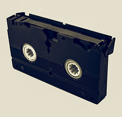 Image showing Vintage looking Video tape cassette