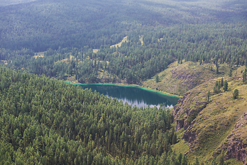 Image showing Lake in Altai mountains