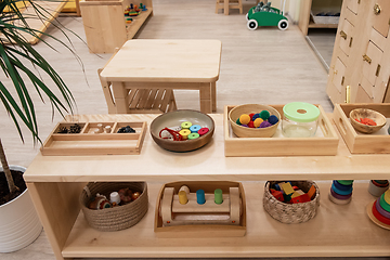 Image showing Montessori for the learning of children