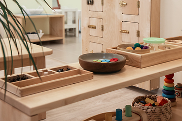 Image showing Montessori for the learning of children