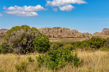 Image showing Isalo National Park in the Ihorombe Region, Madagascar