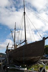 Image showing Pirate boat