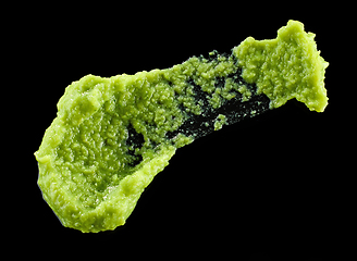 Image showing green vegetable puree