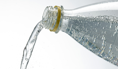 Image showing water pouring from bottle