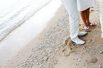 Image showing Bride and groom