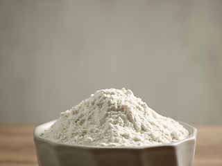 Image showing bowl of flour