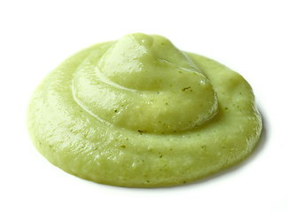 Image showing broccoli and potato puree