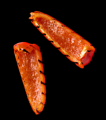 Image showing grilled red paprika