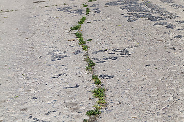 Image showing a road made of concrete