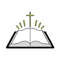 Image showing Holly Bible Icon