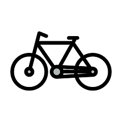 Image showing Ecological Bike Icon