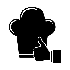 Image showing Thumb Up To Chef Icon