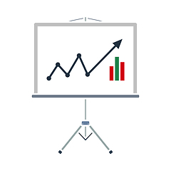 Image showing Analytics Stand Icon