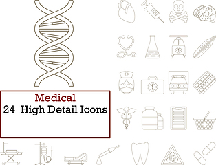 Image showing Medical Icon Set