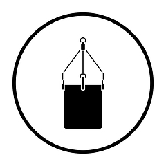 Image showing Alpinist Bucket Icon