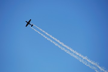 Image showing An Air Show Plane.