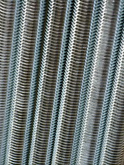 Image showing Close up of screw thread
