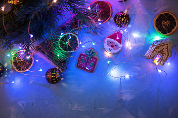 Image showing Christmas holiday background