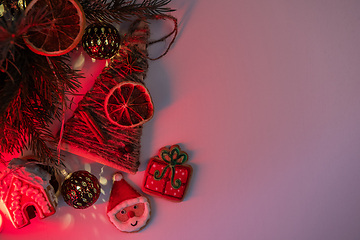 Image showing Christmas holiday background