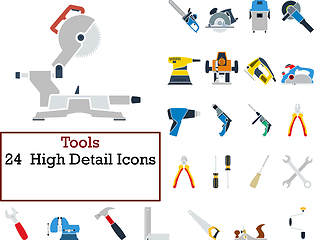 Image showing Tools Icon Set