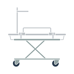 Image showing Medical Stretcher Icon