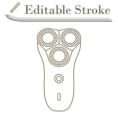 Image showing Electric Shaver Icon